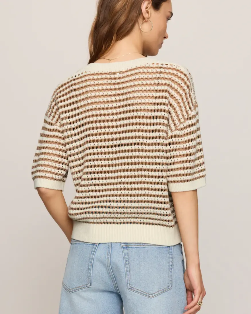 Z-Supply Kylo Striped Polo Sweater