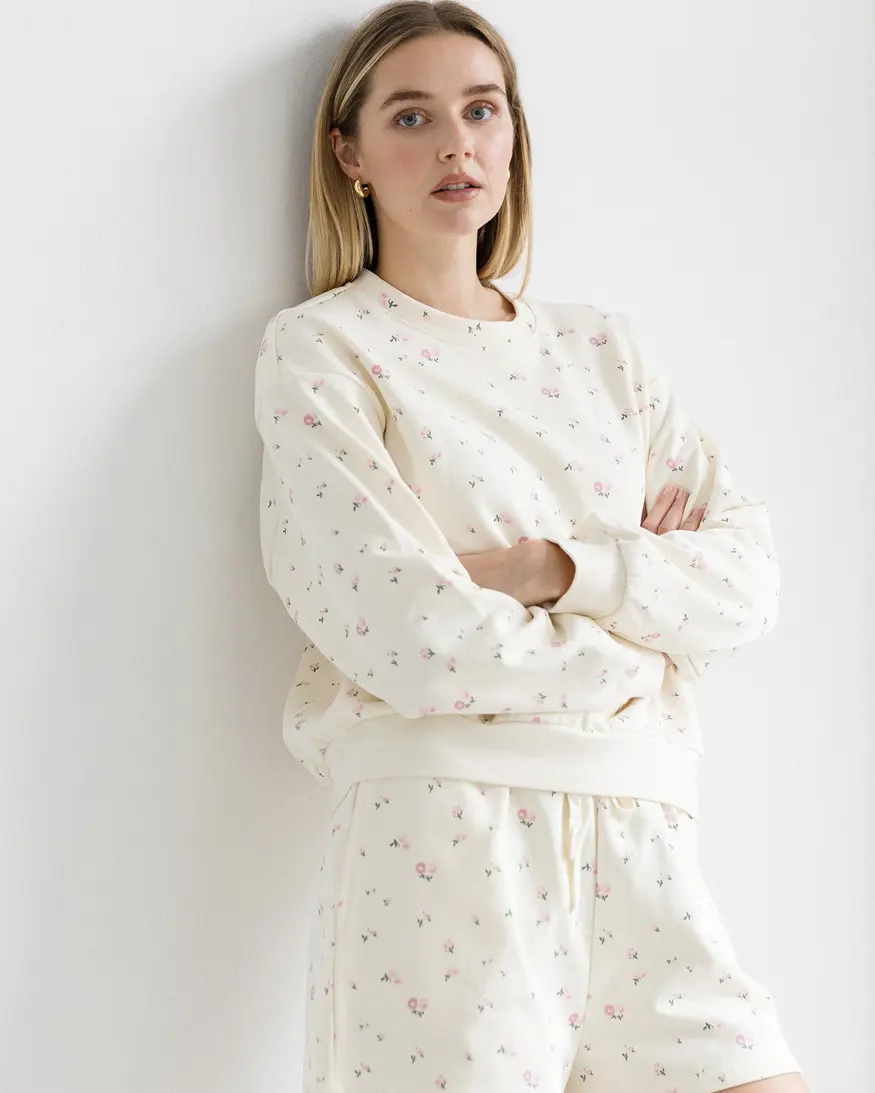 Brunette The Label Floral Little Sister Short