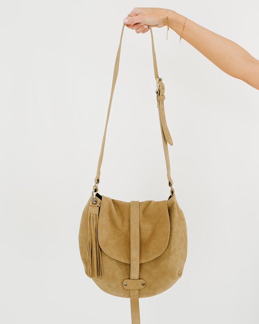 Brave Leather Darya Suede  Bag
