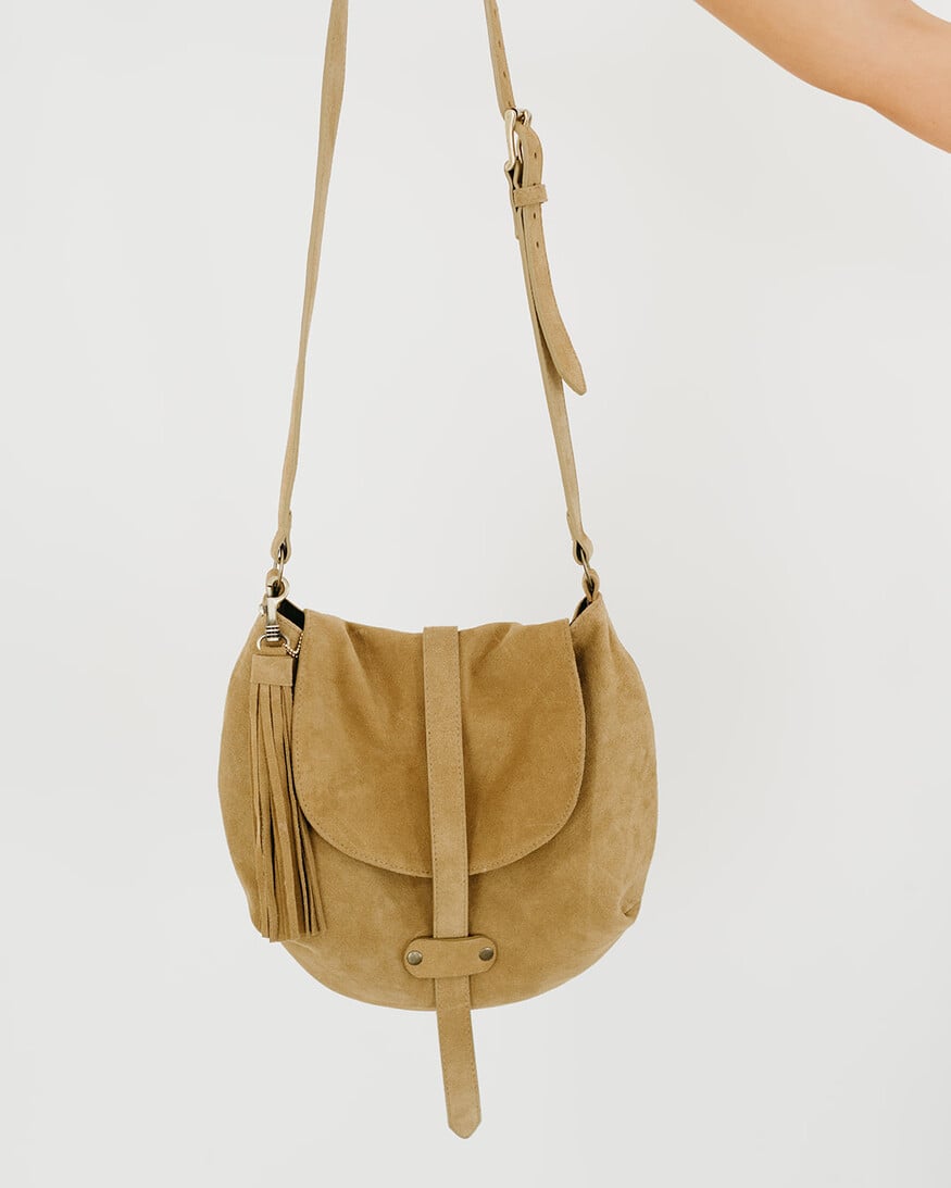 Brave Leather Darya Suede  Bag
