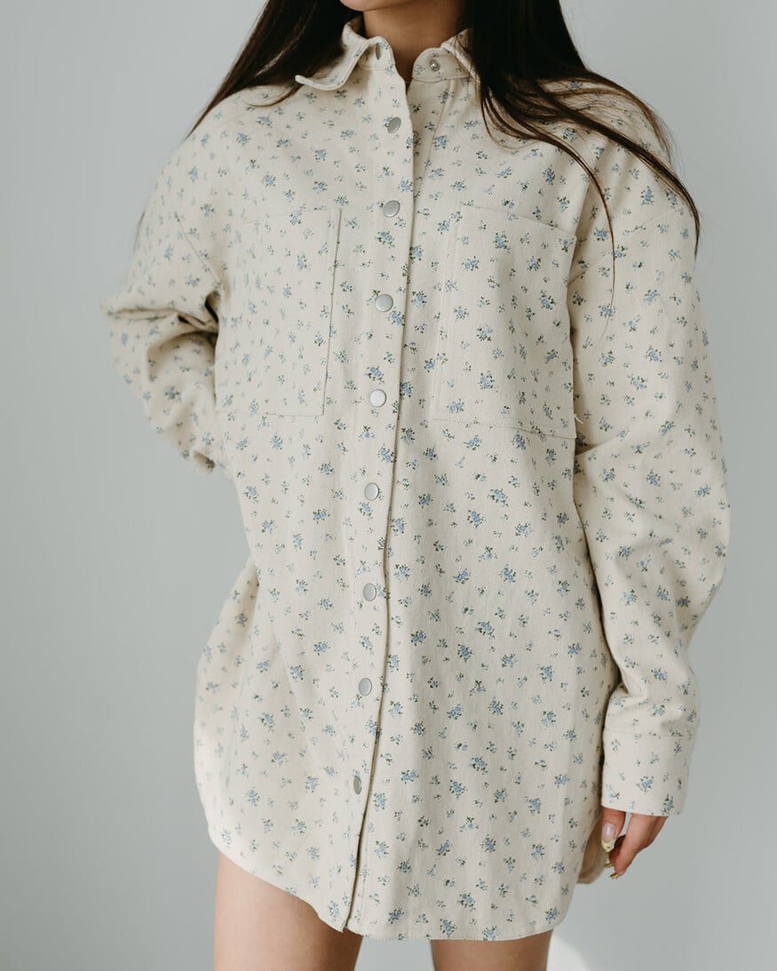 Brunette The Label Floral Shania Jacket