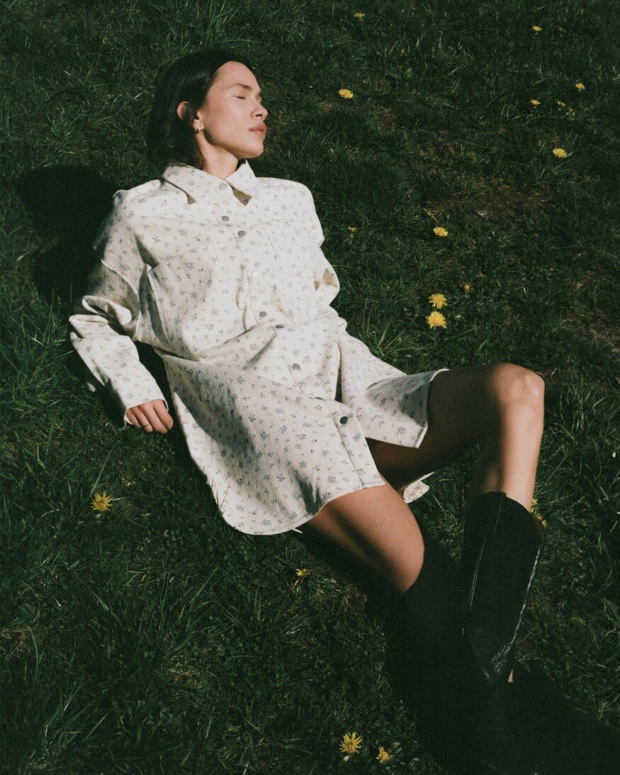 Brunette The Label Floral Shania Jacket