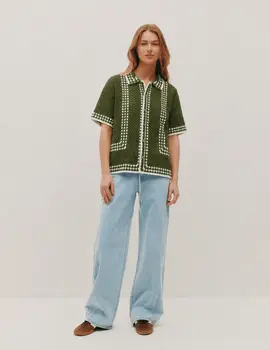 Kuwalla Knit Crochet Shirt