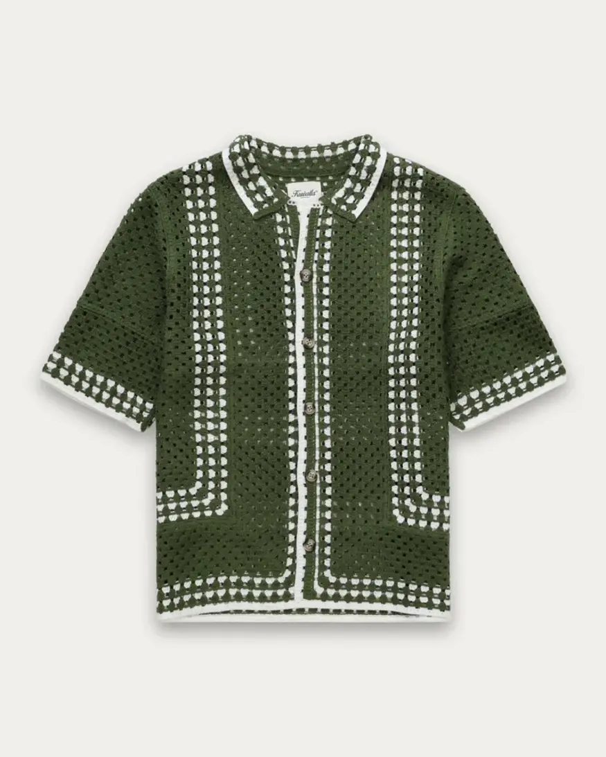 Kuwalla Knit Crochet Shirt