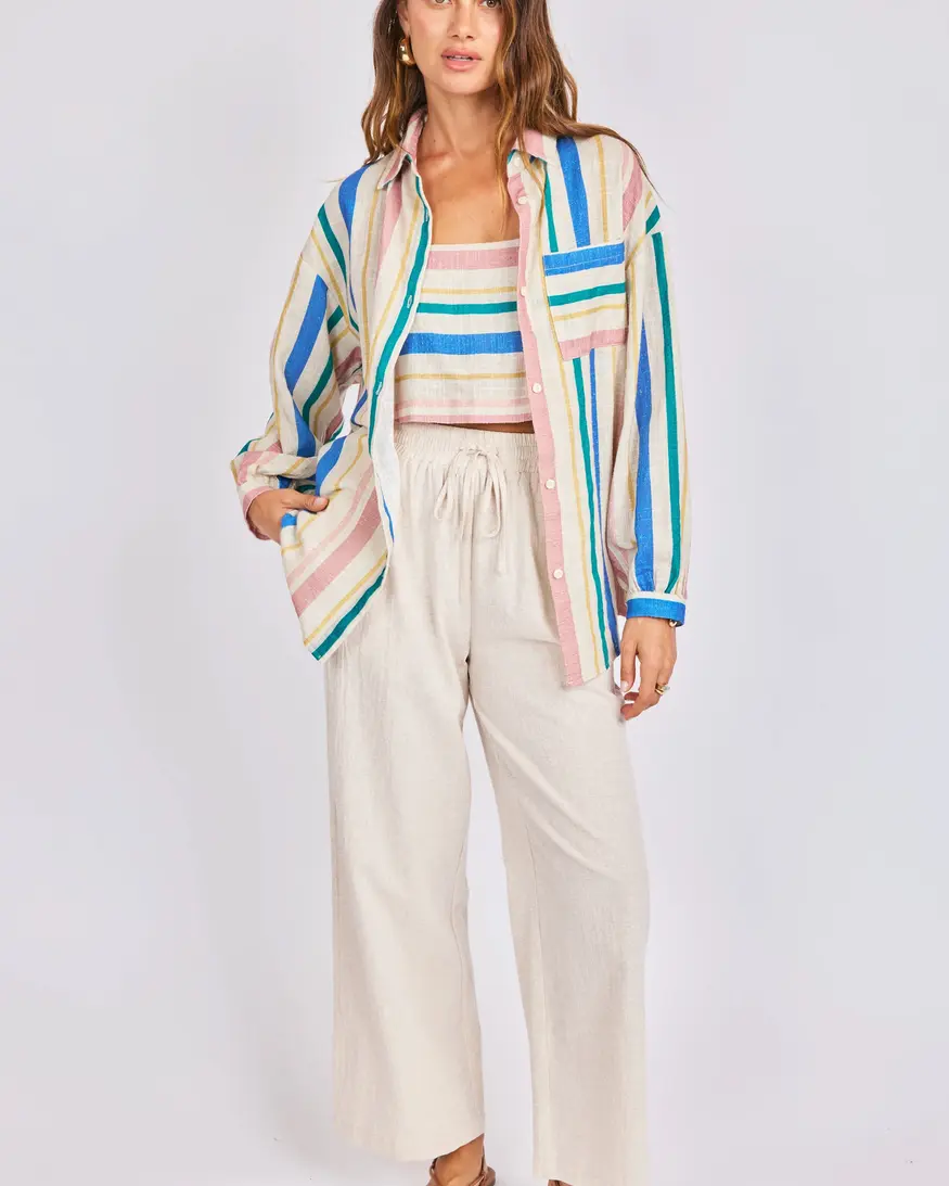 Sail Away Button Up