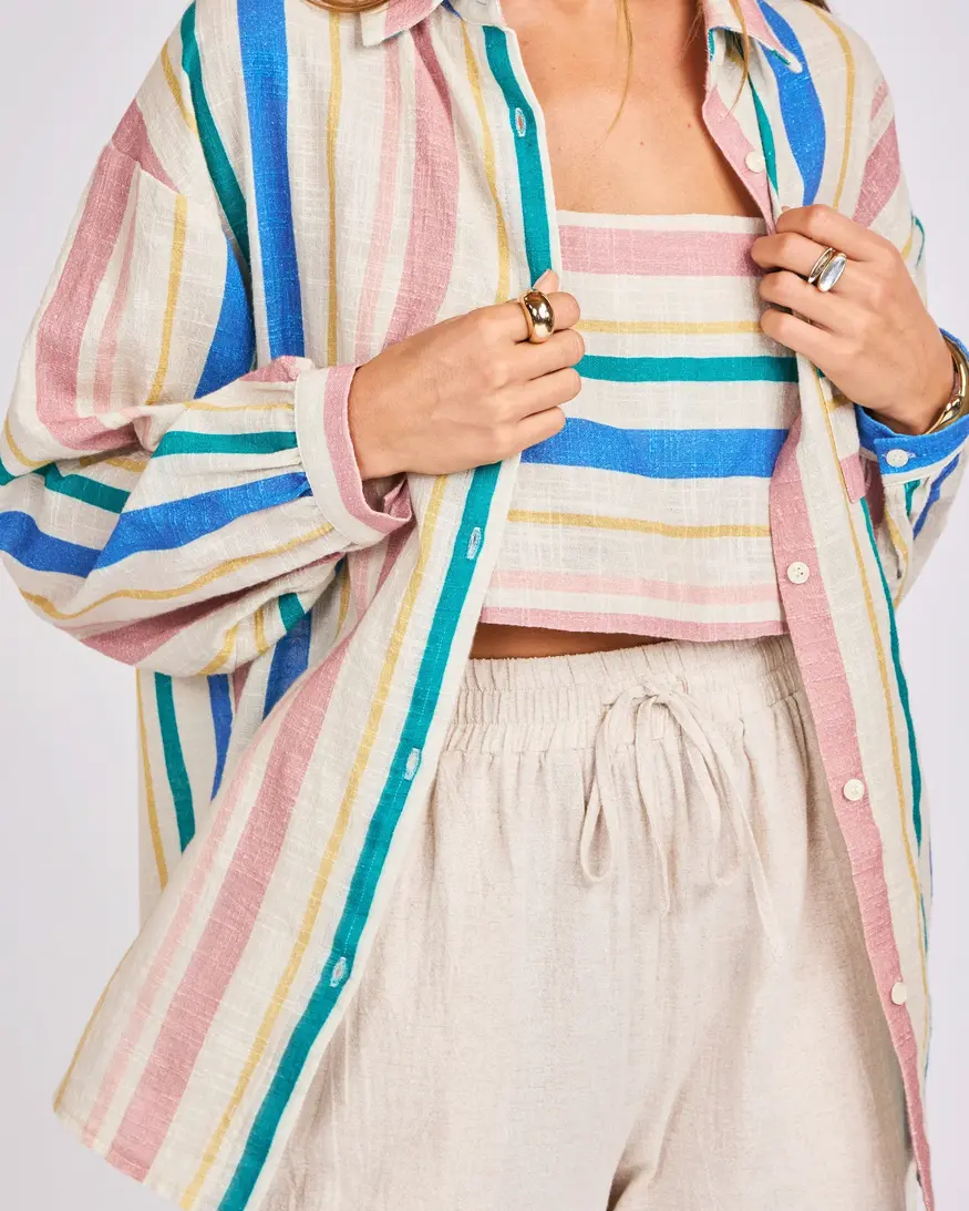 Sail Away Button Up
