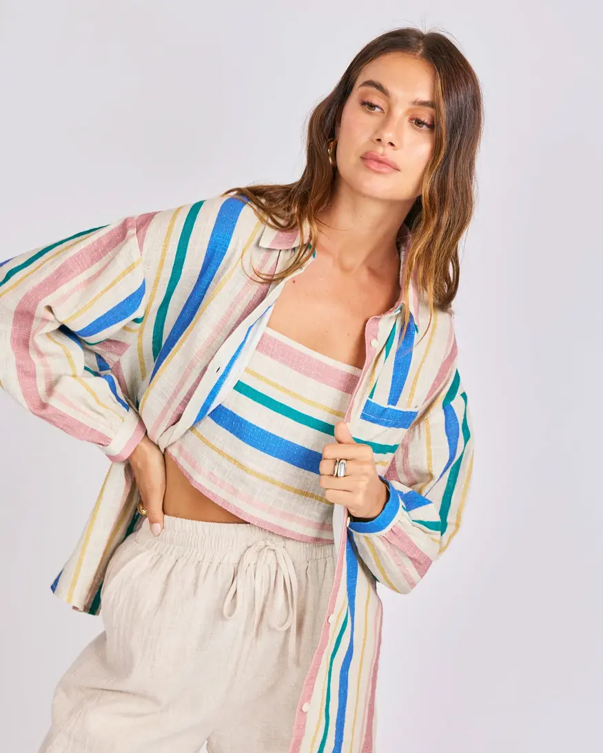 Sail Away Button Up