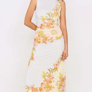 Mink Pink Fiore Mesh Midi Dress