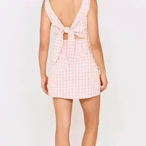Mink Pink Sabina Tie Back Mini Dress