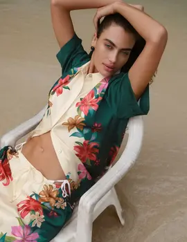Z-Supply Lani Kiwi Button Up