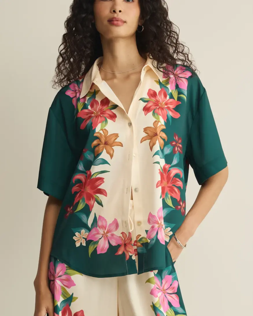 Z-Supply Lani Kiwi Button Up