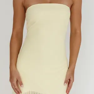 Strapless Sheer Maxi Dress