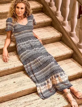 Tribal Renny Maxi Dress
