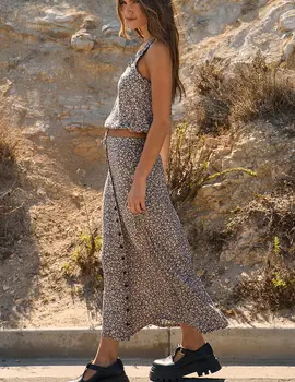 Saltwater Lux Nolla Midi Skirt