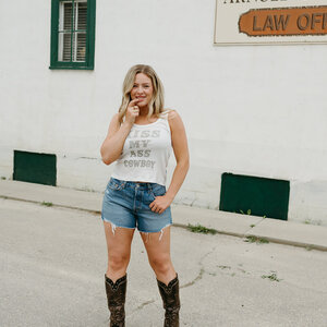The Laundry Room Kiss My Ass Cowboy Tank