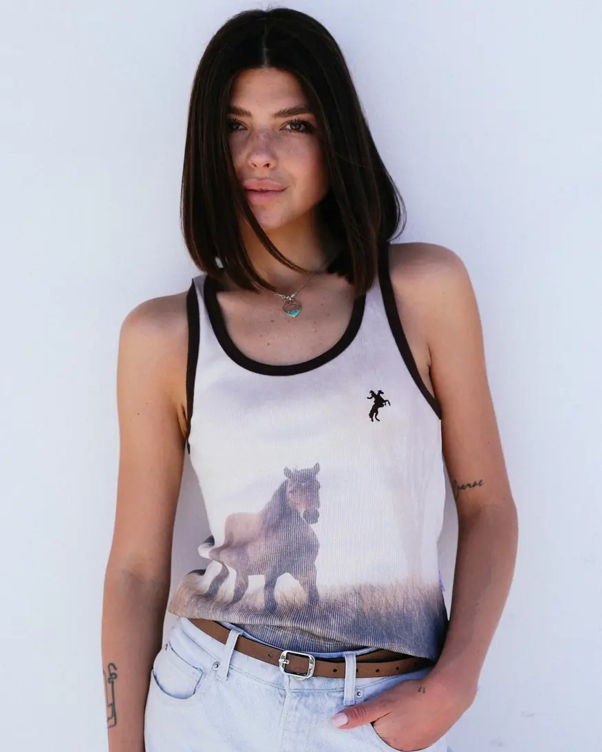 The Laundry Room Ranch Life Rib Tank