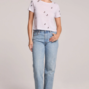 Chaser Tossed Horses Tee