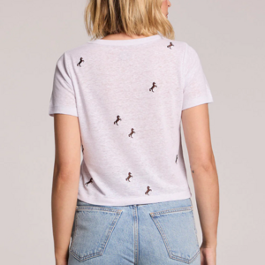 Chaser Tossed Horses Tee