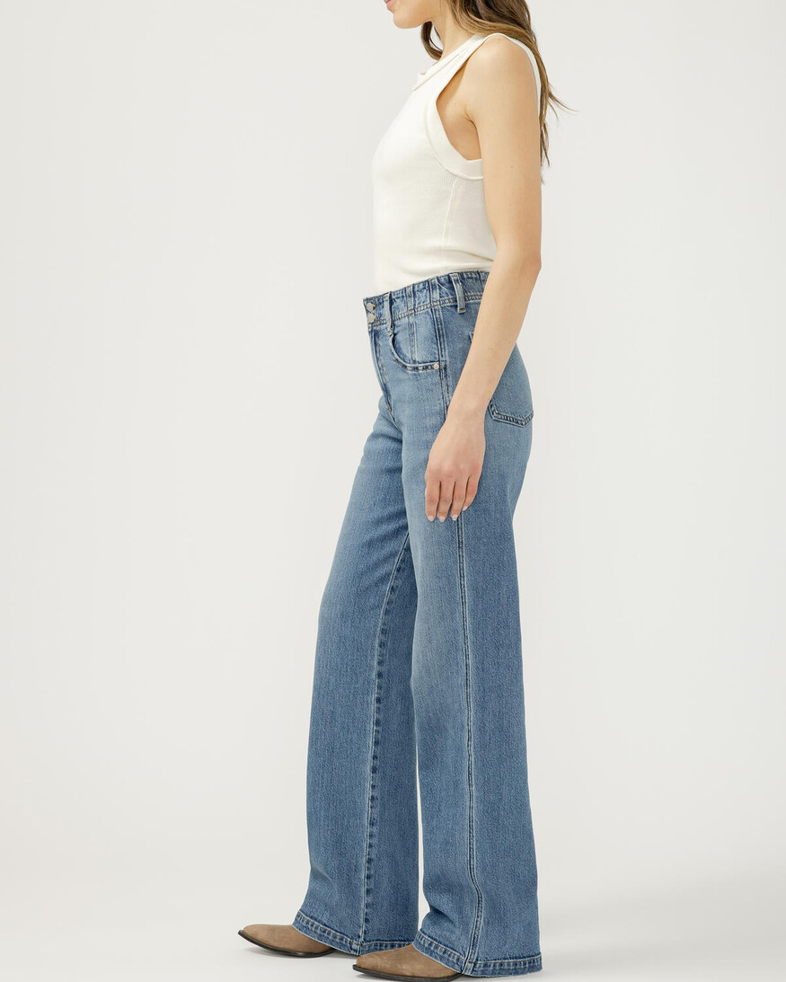 Silver Jeans - For Us HD Trouser W/Pocket Stitch