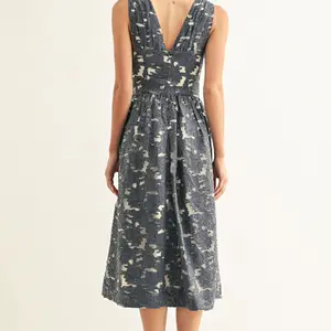 Adelyn Rae Arleta Jacquard Corset Midi