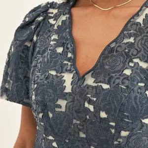 Adelyn Rae Fern Jacquard Mini Dress