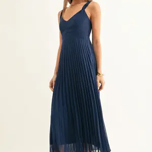 Adelyn Rae Jillian Pleated Maxi