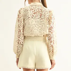 Adelyn Rae Diora Lace Shirt