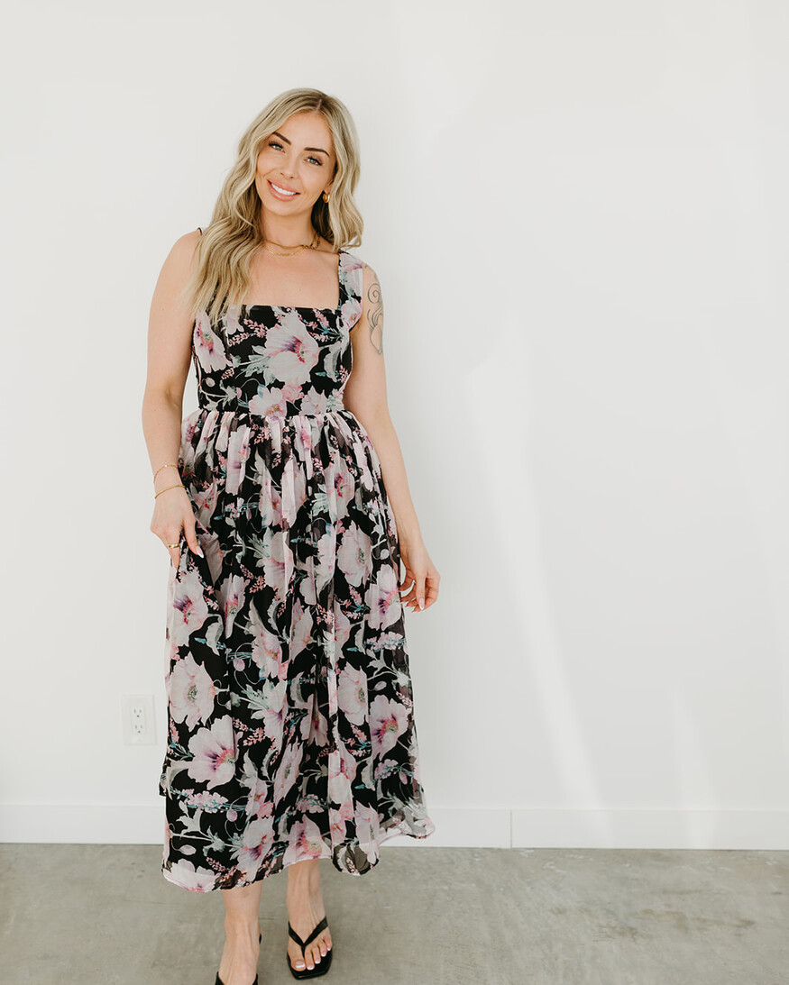 Lulus Logan Midi Dress