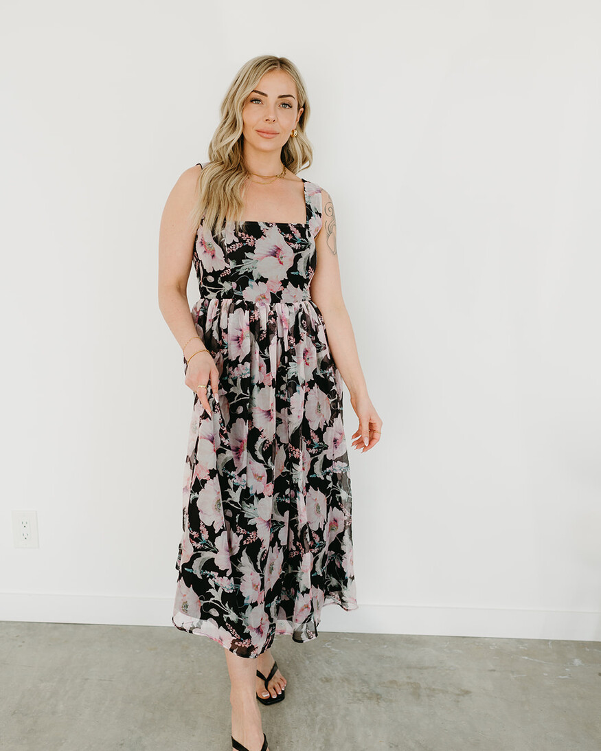 Lulus Logan Midi Dress