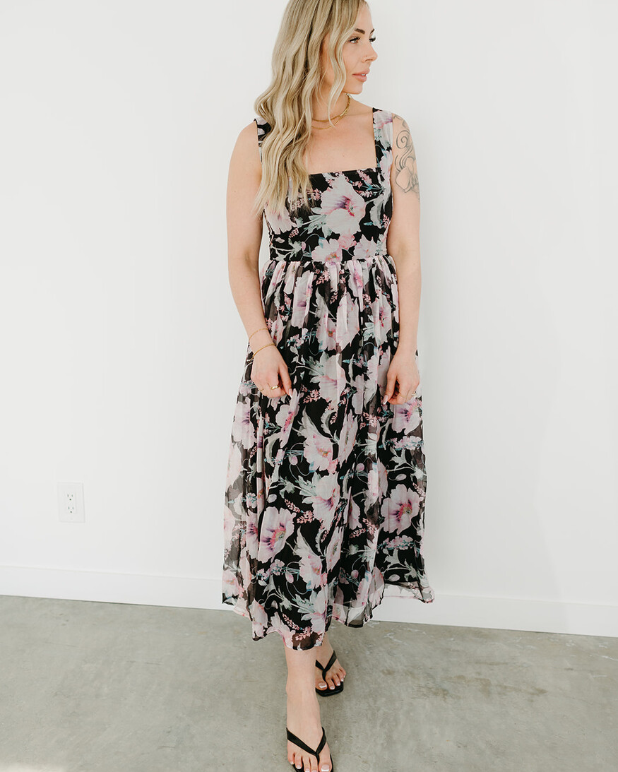 Lulus Logan Midi Dress