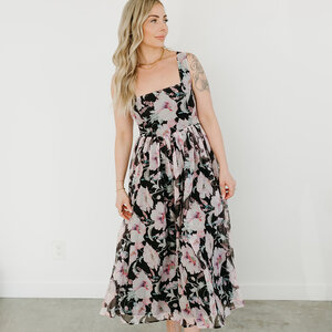 Lulus Logan Midi Dress