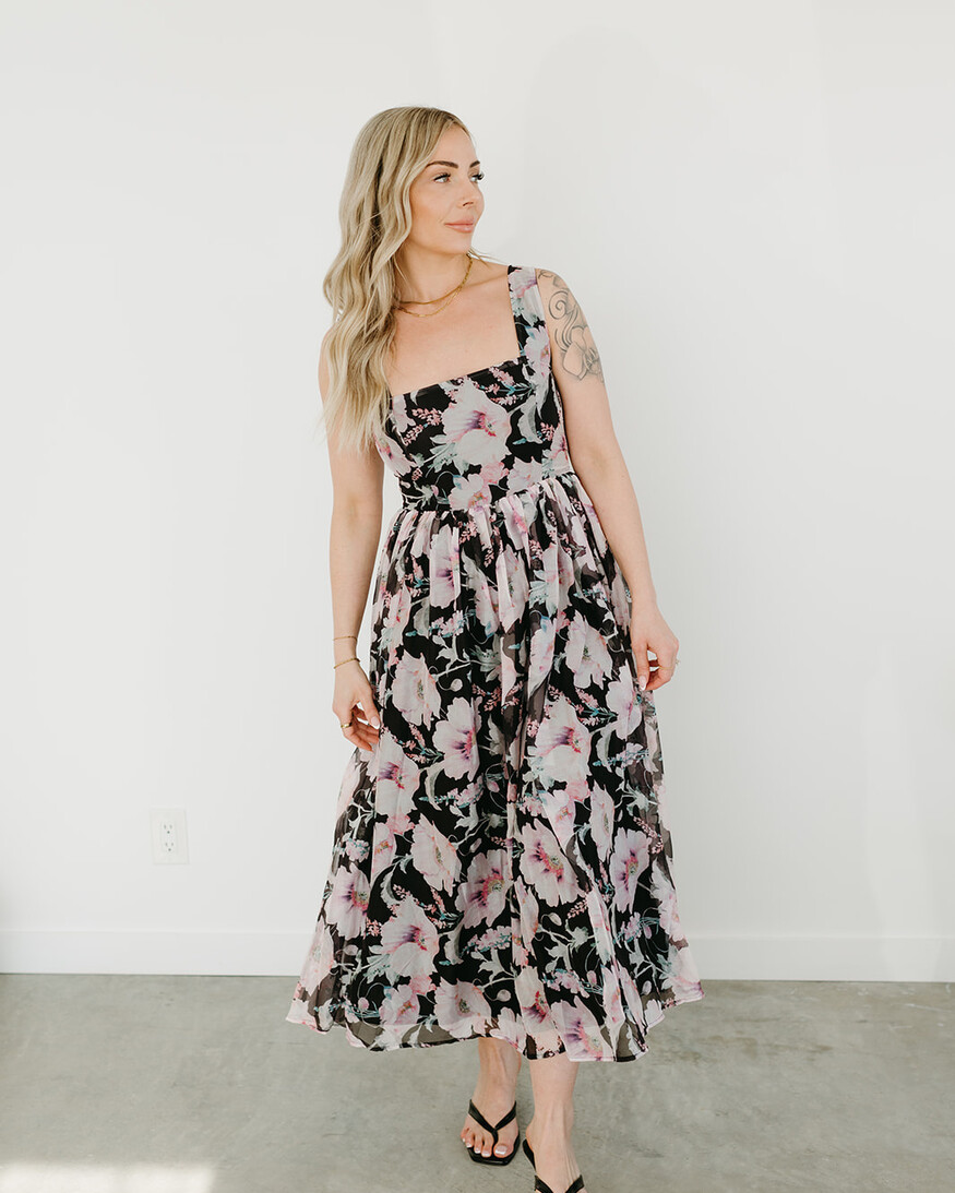 Lulus Logan Midi Dress