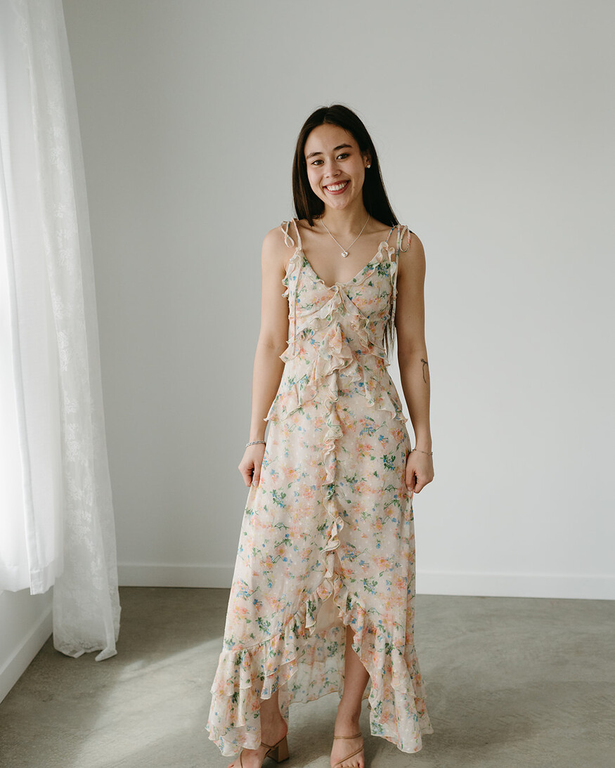 Lulus Jamie High Low Maxi