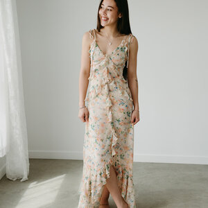 Lulus Jamie High Low Maxi