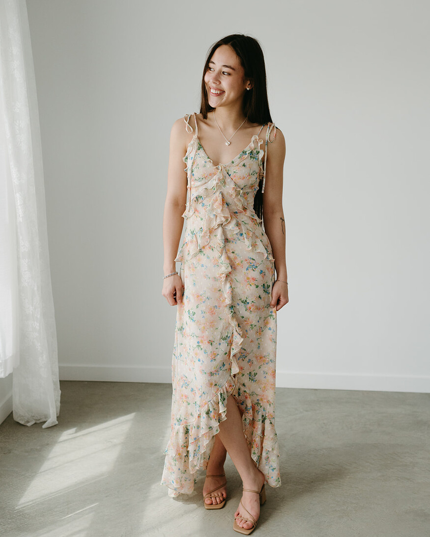 Lulus Jamie High Low Maxi