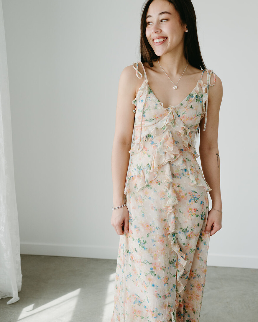 Lulus Jamie High Low Maxi