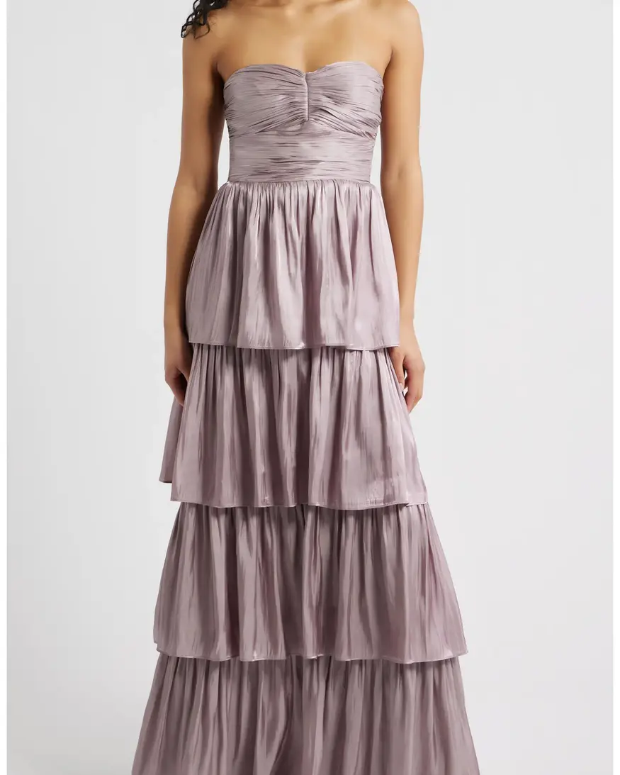 Lulus Bella Tiered Maxi