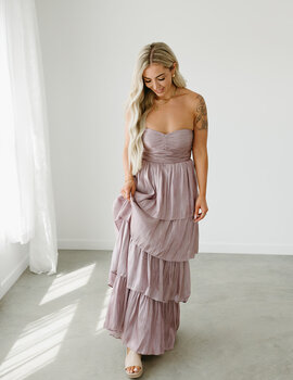 Lulus Bella Tiered Maxi