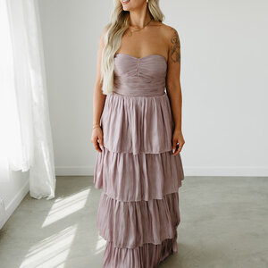 Lulus Bella Tiered Maxi