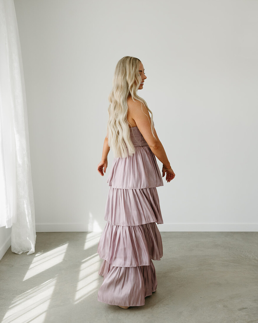 Lulus Bella Tiered Maxi