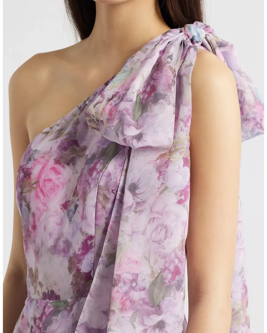Lulus Amara One Shoulder Maxi