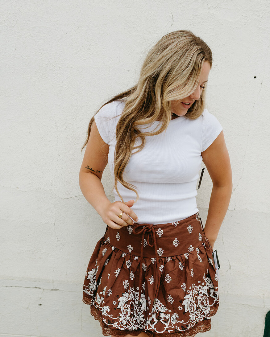 RD Style Lily Poplin Skort