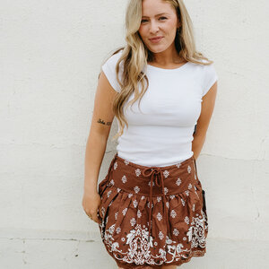 RD Style Lily Poplin Skort