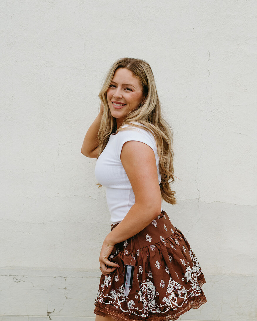 RD Style Lily Poplin Skort