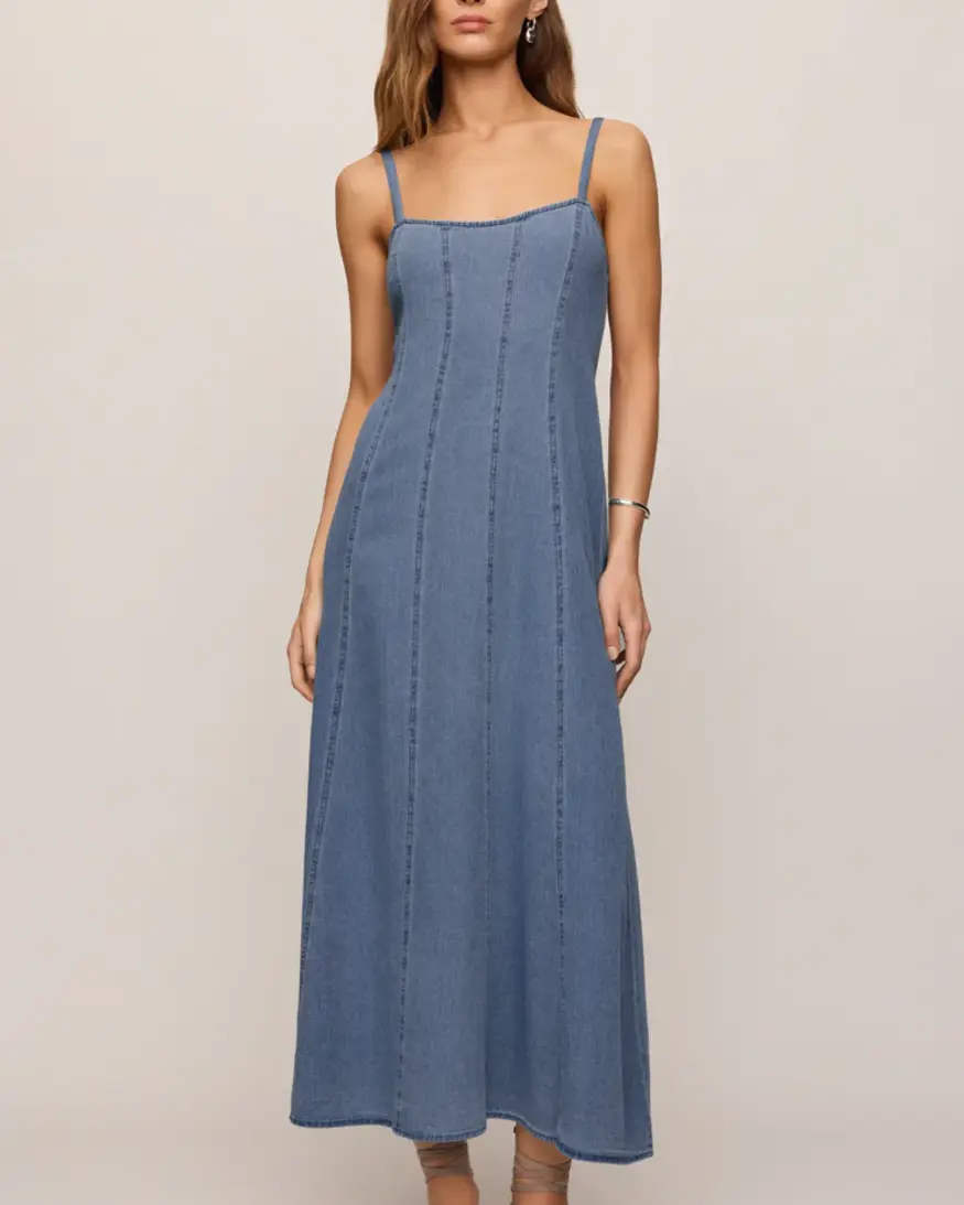 Z-Supply Lenora Denim Midi Dress