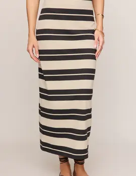 Z-Supply Gail Striped Midi Skirt