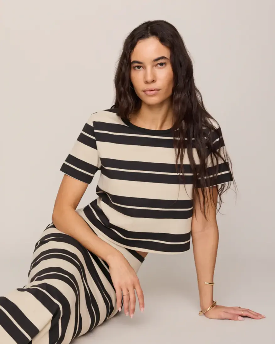 Z-Supply Gail Striped Midi Skirt
