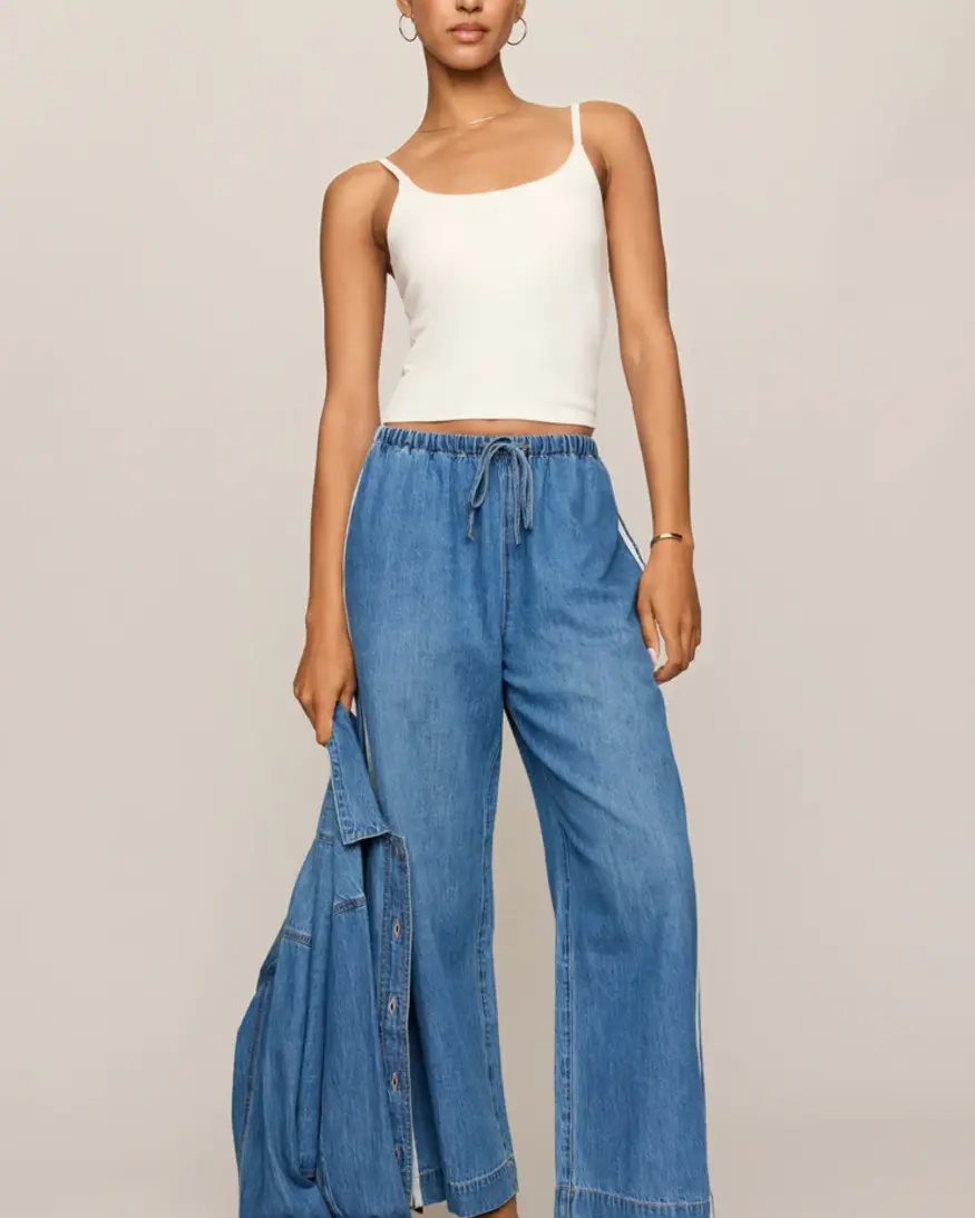 Z-Supply Sidelines Denim Track Pant