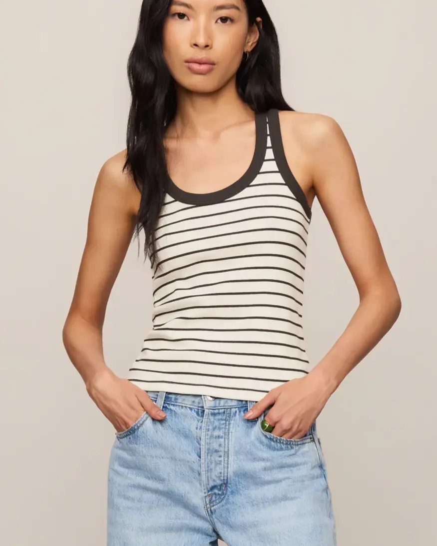 Z-Supply Rowe Striped Scoop Tank