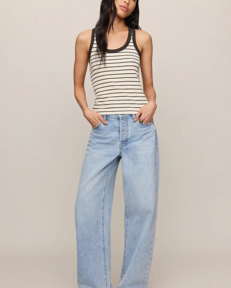 Z-Supply Rowe Striped Scoop Tank